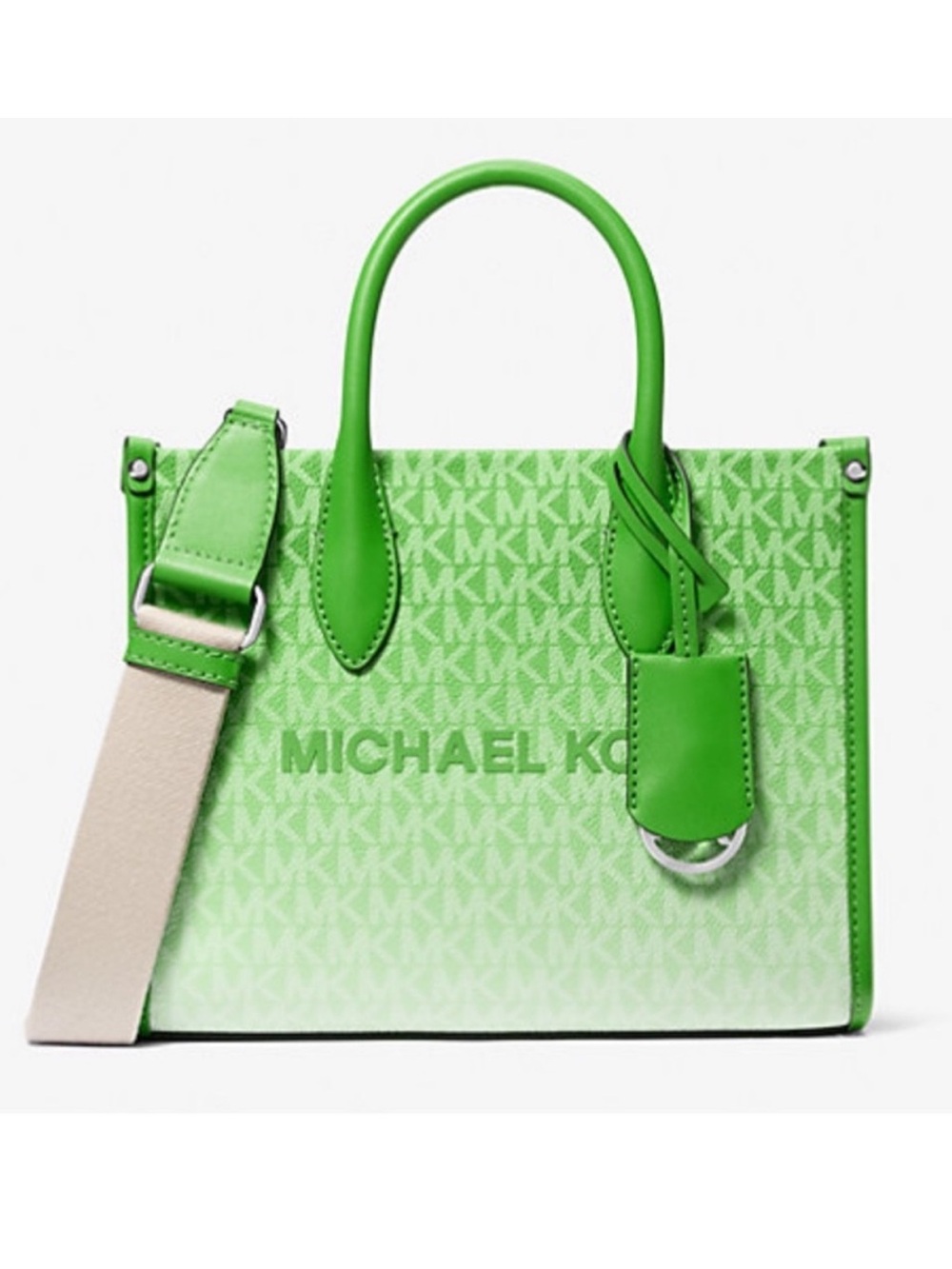 Michael Kors Mirella Small Shopper Tote Crossbody Ombr